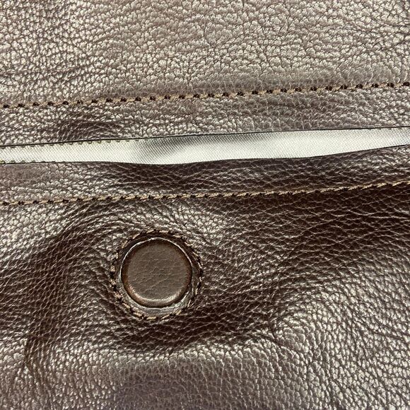 Sample Style Kenneth Cole Leather handbag purse clutch - Picture 10 of 12